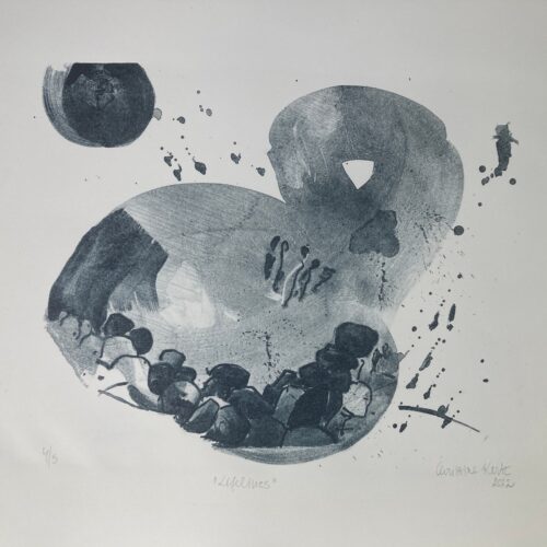 16. Christine Kertz, Lifelines, Lithography, 2022